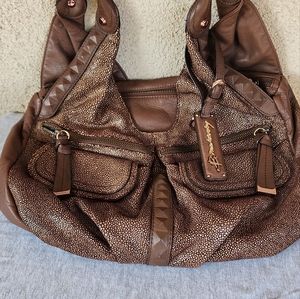 B makowsky leather bag used a few times